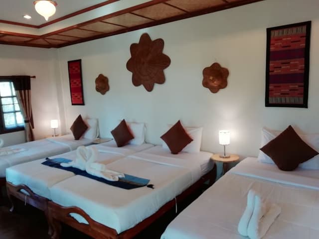 Family Quadruple Room, 2 Bathrooms, Garden Area