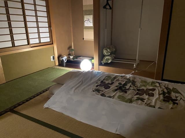 Japanese style room with shared bath and toilet