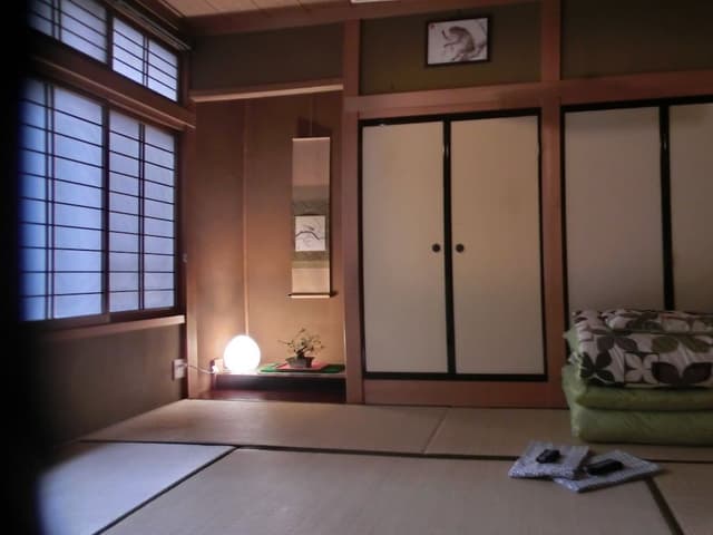 Japanese style room with shared bath and toilet