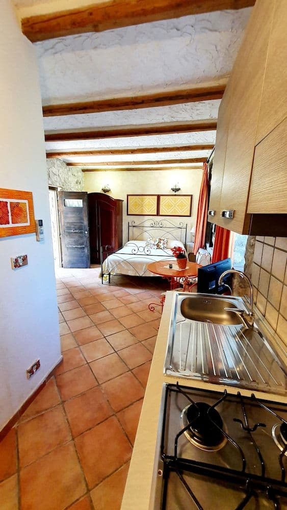 Comfort Studio, 1 Bedroom, Kitchen, Garden View