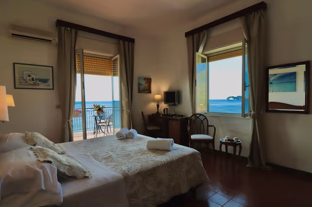 Deluxe Room, Terrace, Sea View