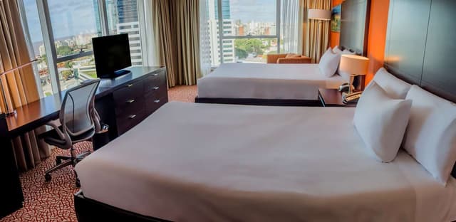 2 DOUBLE BED