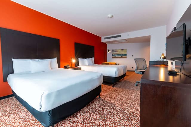 2 DOUBLE BED