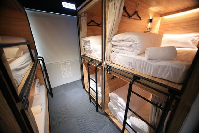Bed in Female Dormitory Room