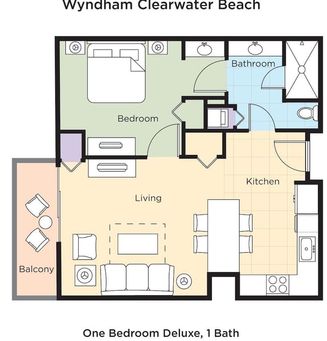 Basic Suite, 1 Bedroom