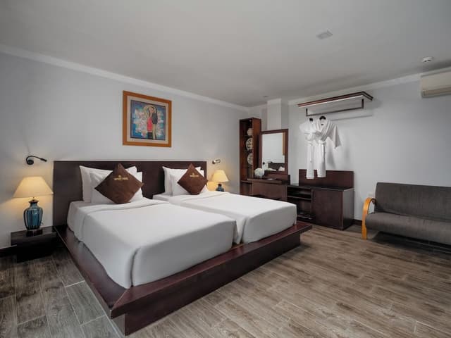 Superior Double or Twin Room, 1 Bedroom, Balcony, Garden View