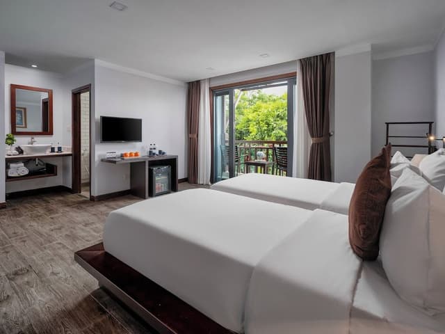 Superior Double or Twin Room, 1 Bedroom, Balcony, Garden View