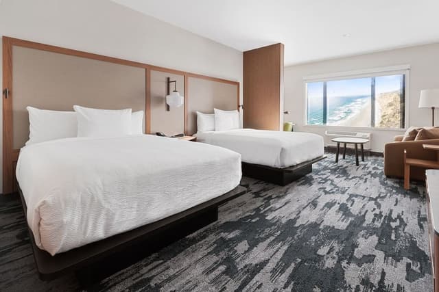 Suite, Multiple Beds, Partial Ocean View
