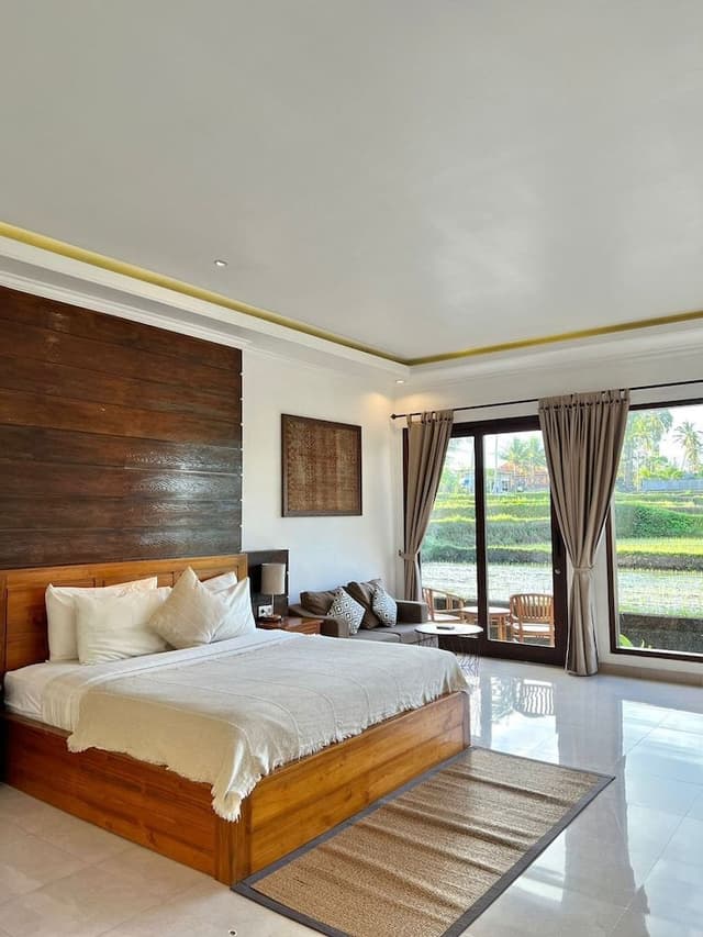Deluxe Room with Rice field View