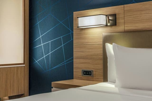 Suite, 1 King Bed with Sofa bed (Hearing Accessible)