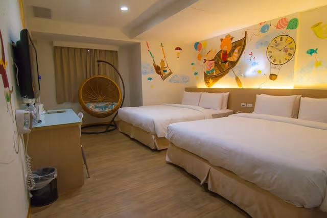 Deluxe Quadruple Room, 2 Queen Beds