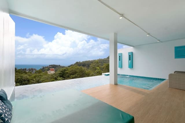 Partial Deluxe Sea View Pool Suite