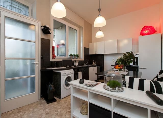 Deluxe Apartment, 1 Bedroom, Kitchen, Garden View