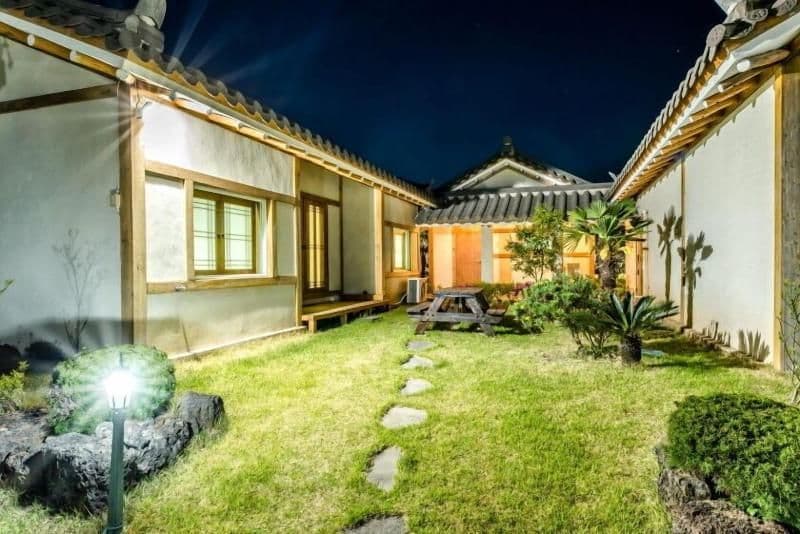 Stone Statue Village Hanok Stone Statue Village Hanok