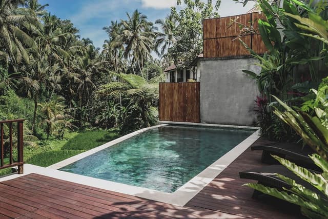 Grand Two Bedroom Private Pool Villa with Forest View