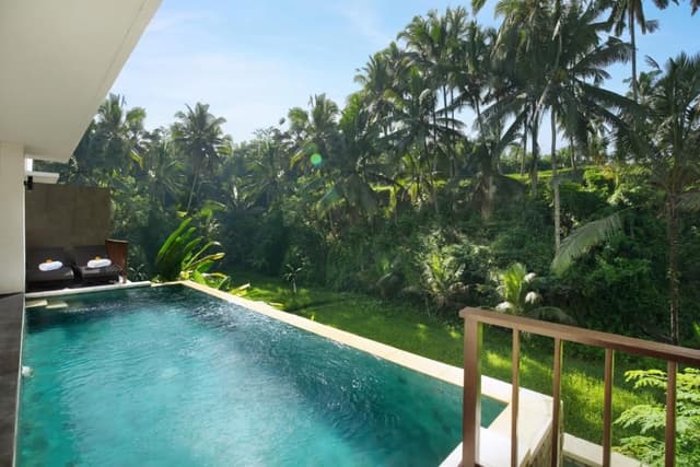 One Bedroom Forest View Villa with Private Pool and Bathtub