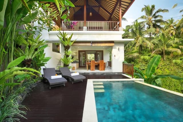 Two Bedroom Forest View Villa with Private Pool and Bathtub