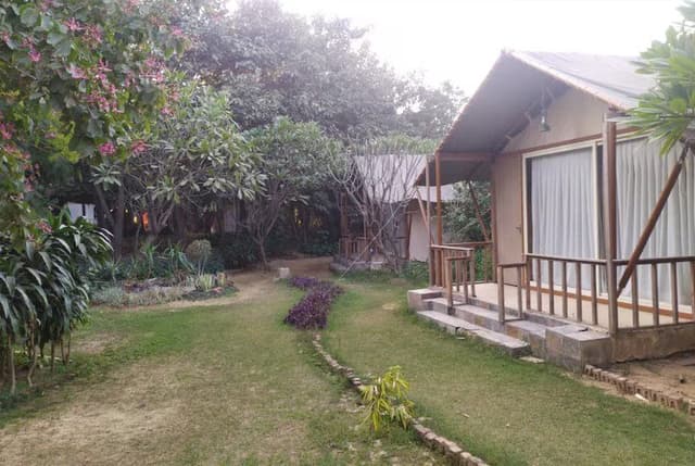 Mud cottage / Jasmine Cottage / Forest tent