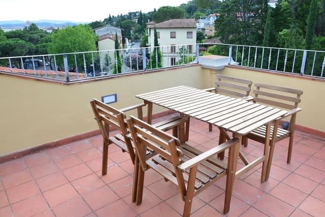 Comfort Apartment, Kitchen, City View (mansard, second floor, no elevator)