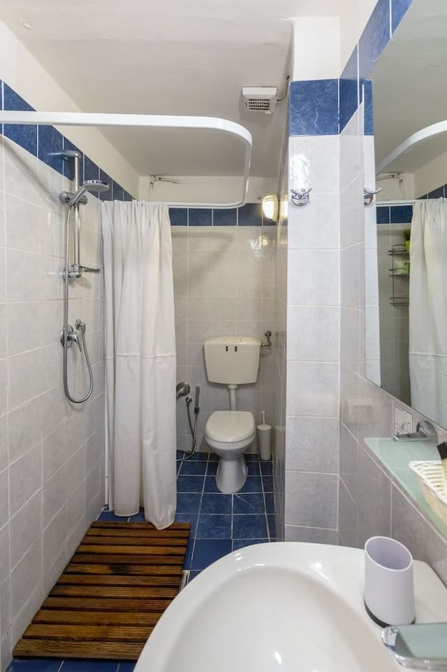 Basic Double Room, Private Bathroom (external)