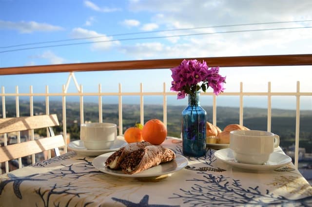 Panoramic Room, 1 Double Bed, Balcony, Sea View