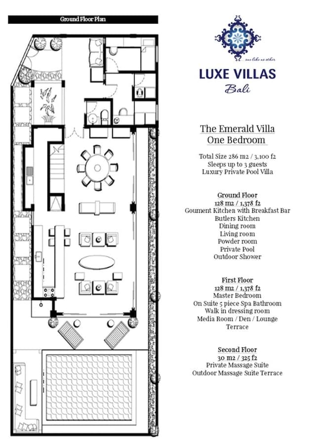 One Bedroom Emerald Villa with Private Pool