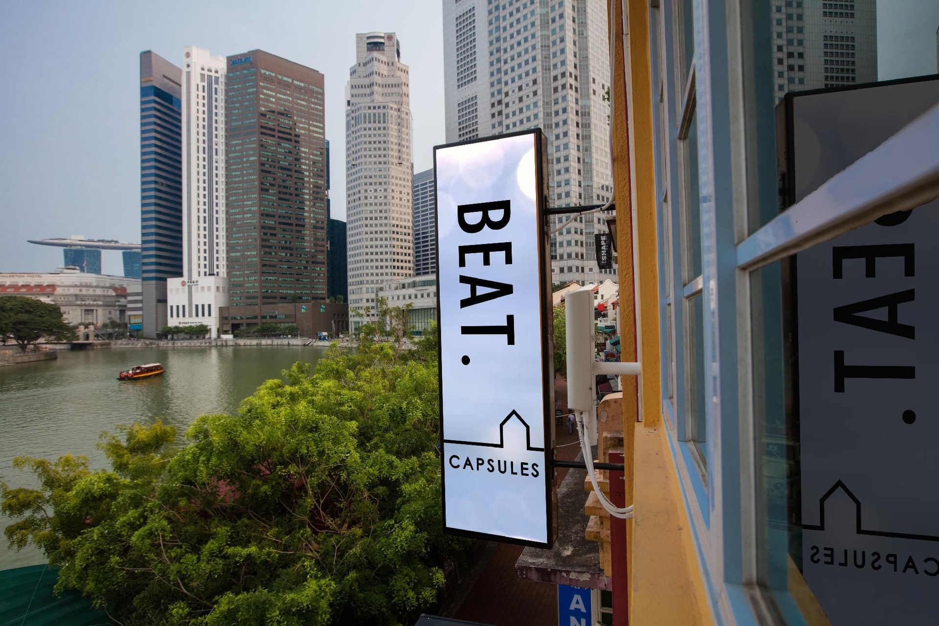 บีต. แคปซูล โฮสเทล แอท โบ๊ตคีย์ (Beat Capsule Hostel @ Boat Quay)0