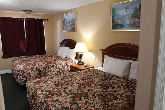 Deluxe Room, 2 Double Beds, Non Smoking, Refrigerator & Microwave
