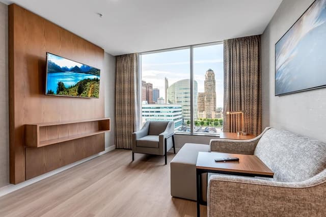 Suite, 1 King Bed with Sofa bed