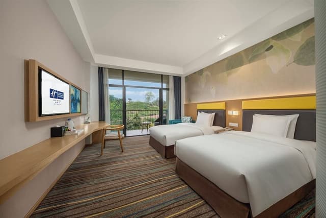 Standard Room, 2 Double Beds, Balcony, River View