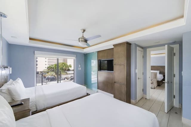 Family Suite, 1 Bedroom, Private Bathroom, Ocean View (Self check-in)