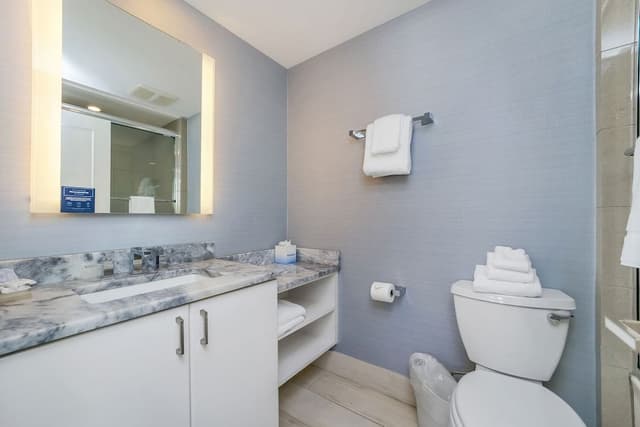 Standard Room, 2 Double Beds, Private Bathroom (Self check-in)