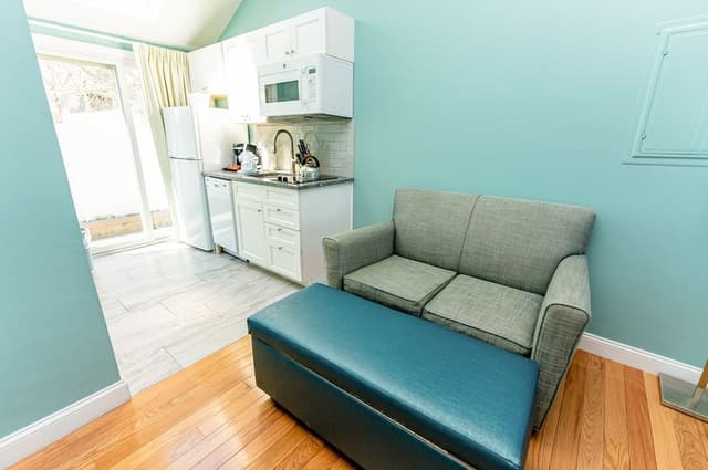 Studio, 1 Queen Bed with Sofa bed