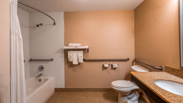 Standard Room, 1 King Bed, Accessible, Bathtub
