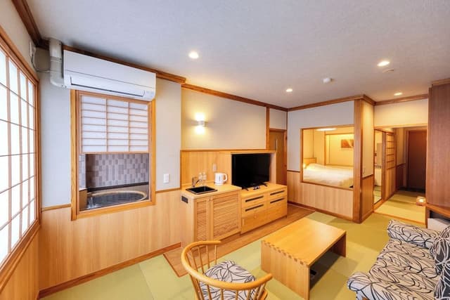 Renewal Japanese-Western Style Room with Hot Spring Bath 45sqm, Non-smoking