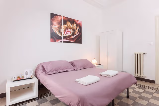 Twin Room, Shared Bathroom