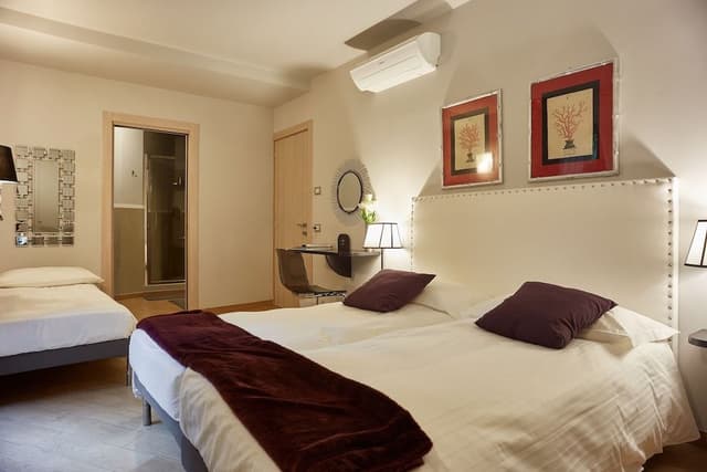 Deluxe Triple Room, Terrace, Garden View