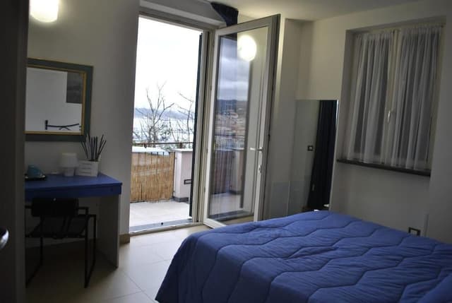 Camera Doppia con bagno privato esterno, vista mare