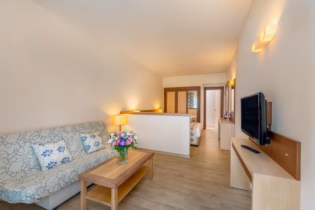Family Room - Two Bedrooms Garden View