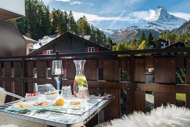Boutique Studio South wit Matterhorn view