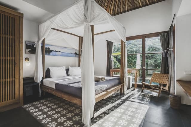 Two Bedrooms Garden view pool villa.