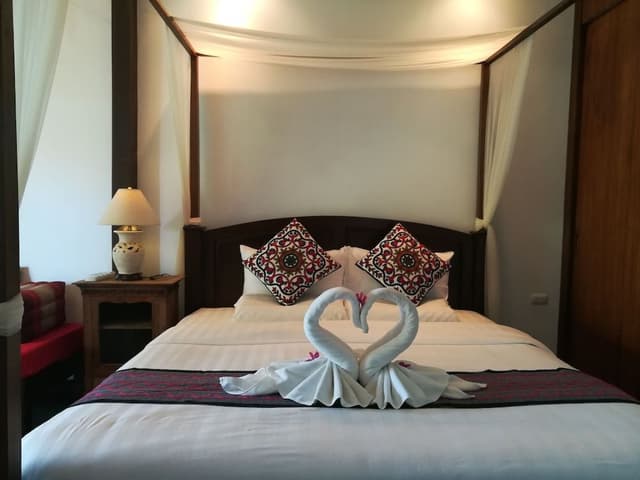 Luxury Double Room, Lanai, Resort View
