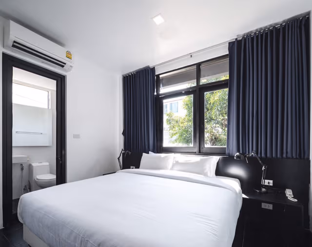 Double Bed with Private Bathroom