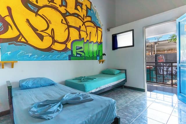 Shared Dormitory, Balcony, Partial Sea View