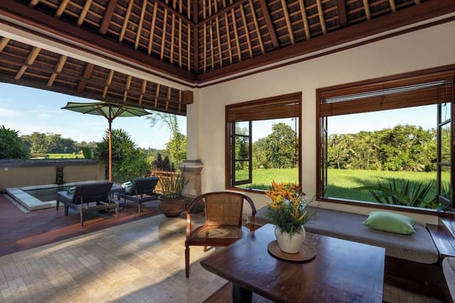 One Bedroom Pool Villa with Rice Field View
