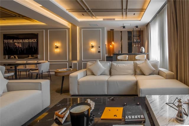 Suite-1 King Bed, Non-Smoking, Second Floor, Whirlpool, Microwave And Refrigerator, Coffee Maker, Iron And Ironing Board
