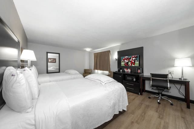 Premium Room, 2 Double Beds (Upgraded Bedding & Snack, Smoke Free)