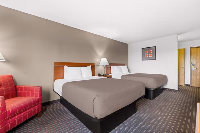 Room, 2 Queen Beds, Non Smoking