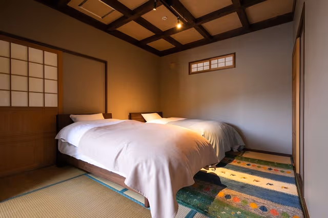 Japanese Style Room with Two bed Half board, Non Smoking