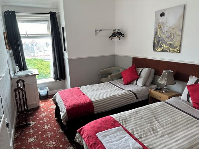 Basic Twin Room, Private Bathroom (outside the room)
